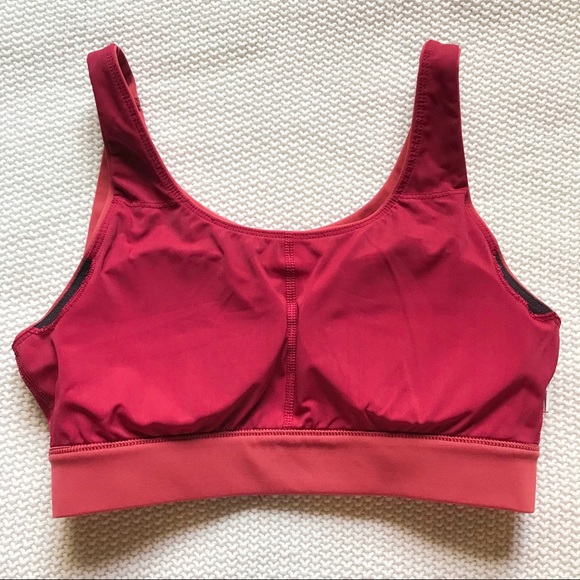 Outdoor Voices Lightform Circle Back Bra in Earth Red (S) - Picture 8 of 10